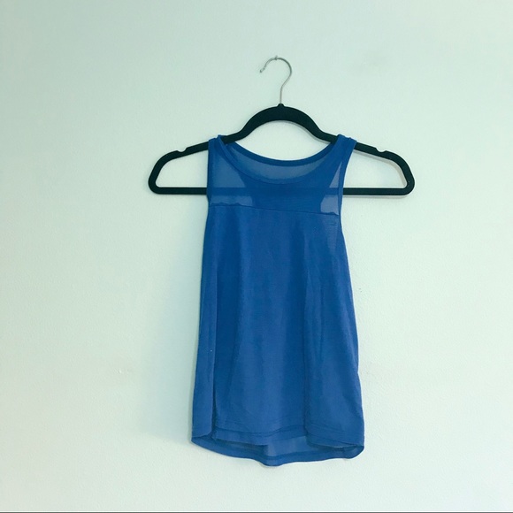 Blue Zella girl tank top - Picture 2 of 2